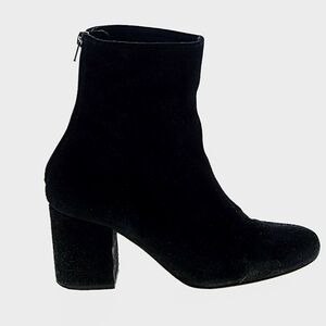 Free People Chic Black Ankle Booties